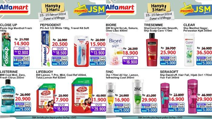 Katalog Promo JSM Alfamart 23,24,25 Februari 2024: Diskon Minyak Goreng Murah 2L Cuma Rp30 Ribuan