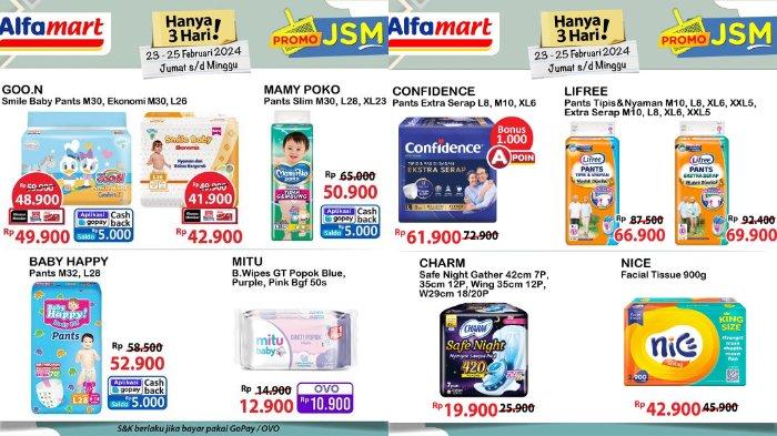 Katalog Promo JSM Alfamart 23,24,25 Februari 2024: Diskon Minyak Goreng Murah 2L Cuma Rp30 Ribuan