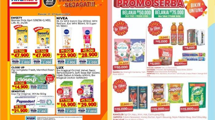 Katalog Promo JSM Alfamart 2,3,4 Agustus 2024: Detergen Daia Rp 15.900, Soklin Pewangi Rp 7.900