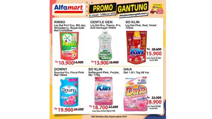 Katalog Promo JSM Alfamart 26-28 Januari 2024: Diskon Minyak Goreng Murah 2L Mulai dari Rp29.900