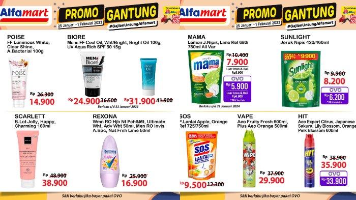 Katalog Promo JSM Alfamart 26-28 Januari 2024: Diskon Minyak Goreng Murah 2L Mulai dari Rp29.900