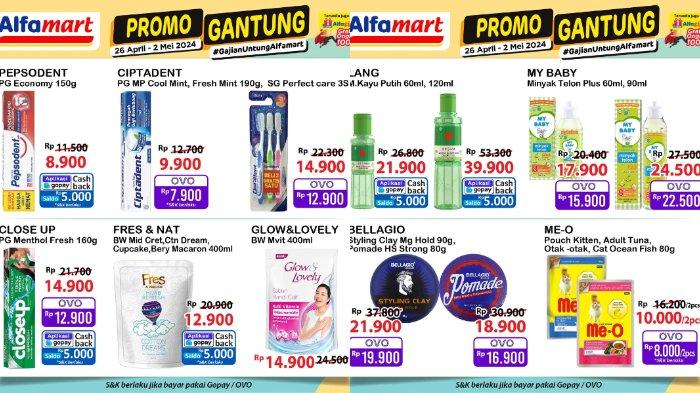 Katalog Promo JSM Alfamart 26,27,28 April 2024: Minyak Goreng 2L Rp32.600, Pakai OVO Jadi Rp30.600