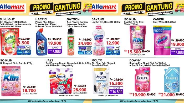 Katalog Promo JSM Alfamart 26,27,28 April 2024: Minyak Goreng 2L Rp32.600, Pakai OVO Jadi Rp30.600