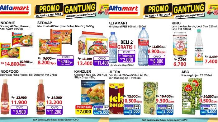 Katalog Promo JSM Alfamart 26,27,28 April 2024: Minyak Goreng 2L Rp32.600, Pakai OVO Jadi Rp30.600