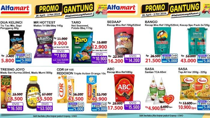 Katalog Promo JSM Alfamart 26,27,28 April 2024: Minyak Goreng 2L Rp32.600, Pakai OVO Jadi Rp30.600