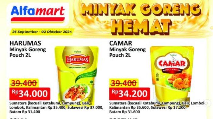 Katalog Promo JSM Alfamart 27-29 September 2024 Promo Minyak Goreng Murah 2L Mulai dari Rp34.000