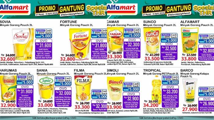 Katalog Promo JSM Alfamart 29-3 April 2024: Diskon Minyak Goreng Murah 2L Mulai dari Rp31.600