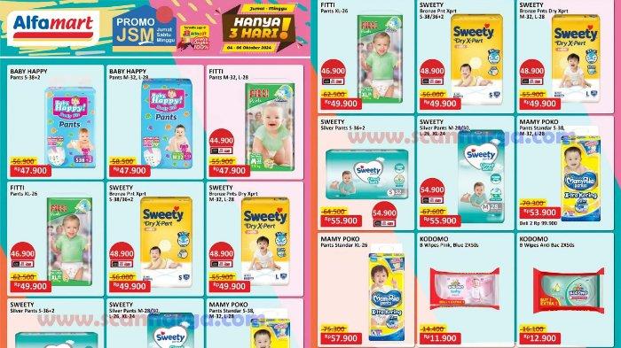 Katalog Promo JSM Alfamart Sabtu 5 Oktober 2024: Minyak Goreng 2L Rp 34.400, Popok Rp 47.900