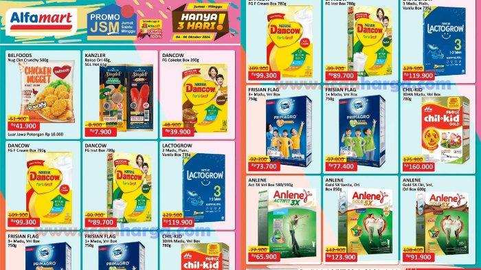 Katalog Promo JSM Alfamart Sabtu 5 Oktober 2024: Minyak Goreng 2L Rp 34.400, Popok Rp 47.900