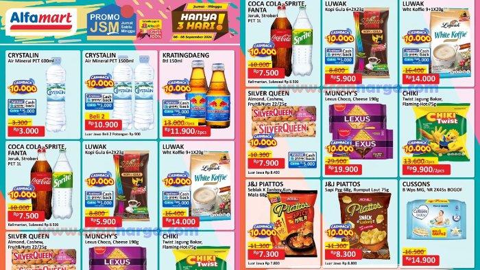 Katalog Promo JSM Alfamart 6, 7, 8 September 2024 Promo Minyak Goreng Murah 2L Mulai dari Rp 33.900
