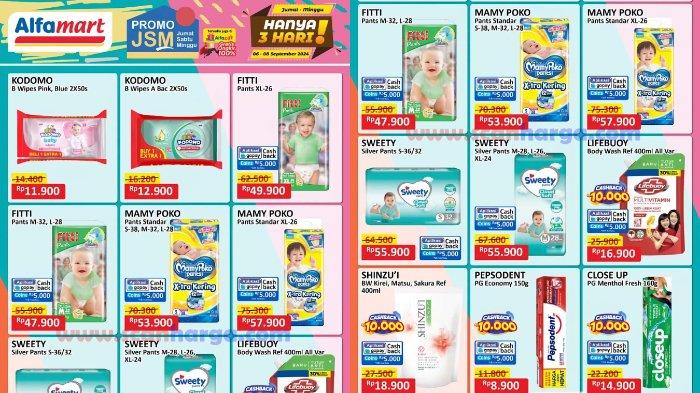 Katalog Promo JSM Alfamart 6, 7, 8 September 2024 Promo Minyak Goreng Murah 2L Mulai dari Rp 33.900