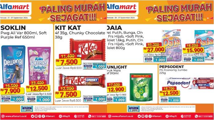 Katalog Promo JSM Alfamart 6-8 September 2024: Pop Mie Rp8.700/2pcs, Popok Rp 47.500
