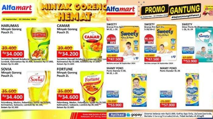 Katalog Promo JSM Alfamart Minggu 29 September 2024: Diskon Popok Bayi Mulai dari Rp47.500 Saja