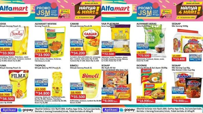 Katalog Promo JSM Alfamart Minggu 15 September 2024 Diskon Minyak Goreng Murah 2L Mulai Rp 33.900