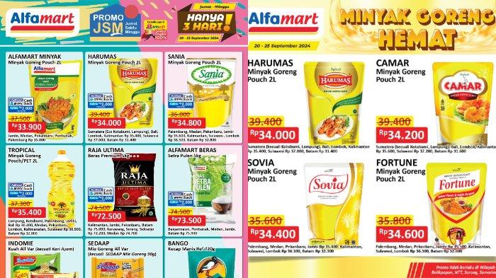 Katalog Promo JSM Alfamart Minggu 22 September 2024 Diskon Minyak Goreng Murah Mulai dari Rp33.900