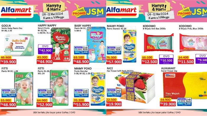 Katalog Promo JSM Alfamart Sabtu 11 Mei 2024: Diskon Popok Bayi Mulai dari Rp39.900
