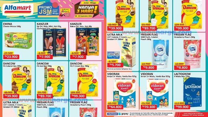 Katalog Promo JSM Alfamart Sabtu 7 September 2024 Minyak Goreng 2L Rp 33.900, Popok Rp 47.900