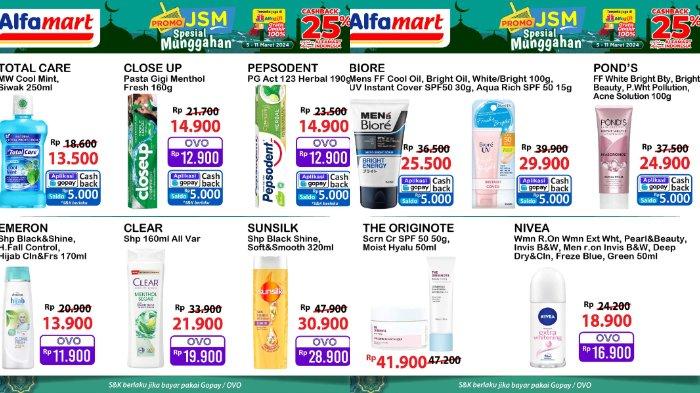 Katalog Promo JSM Alfamart 8-10 Maret 2024: Minyak Goreng 2L Rp30.100, Popok Bayi Rp 39.900