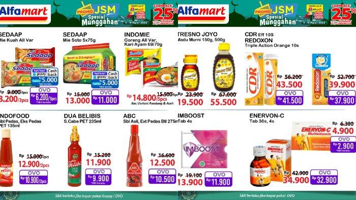 Katalog Promo JSM Alfamart 8-10 Maret 2024: Minyak Goreng 2L Rp30.100, Popok Bayi Rp 39.900