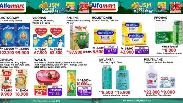 Katalog Promo JSM Alfamart 8-10 Maret 2024: Minyak Goreng 2L Rp30.100, Popok Bayi Rp 39.900