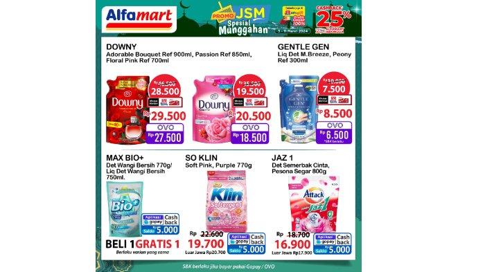 Katalog Promo JSM Alfamart 8-10 Maret 2024: Minyak Goreng 2L Rp30.100, Popok Bayi Rp 39.900