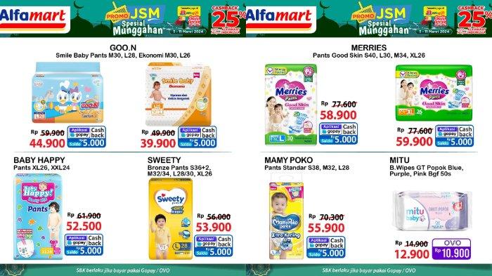 Katalog Promo JSM Alfamart 8-10 Maret 2024: Minyak Goreng 2L Rp30.100, Popok Bayi Rp 39.900