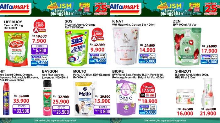 Katalog Promo JSM Alfamart 8-10 Maret 2024: Minyak Goreng 2L Rp30.100, Popok Bayi Rp 39.900