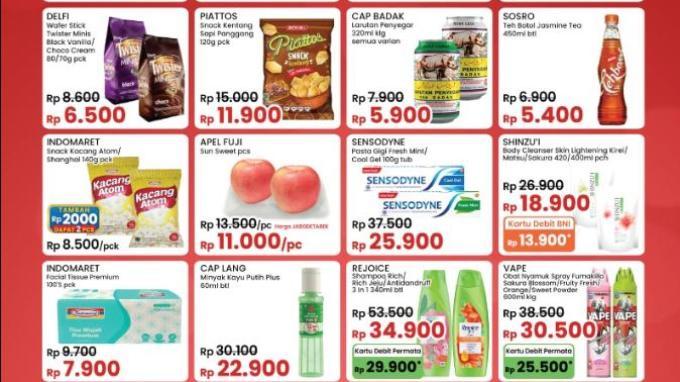 Katalog Promo JSM Indomaret 1-3 Maret 2024: Minyak Goreng 2L Rp32.900, Pakai BRI jadi Rp28.900