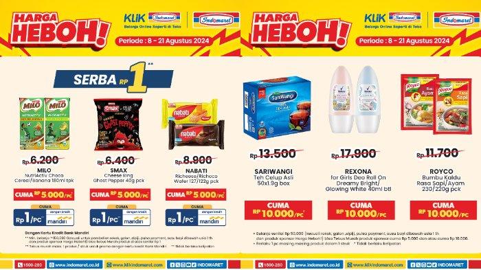 Katalog Promo JSM Indomaret 9,10,11 Agustus 2024: Daia 850gr Rp 10.900, Minyak Goreng 2L Rp29.200