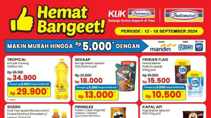 Katalog Promo JSM Indomaret 13-15 September 2024 Minyak Goreng 2L Rp 29.900, Teh Sosro Gratis