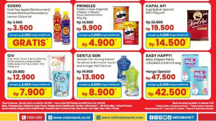 Katalog Promo JSM Indomaret 13-15 September 2024 Minyak Goreng 2L Rp 29.900, Teh Sosro Gratis