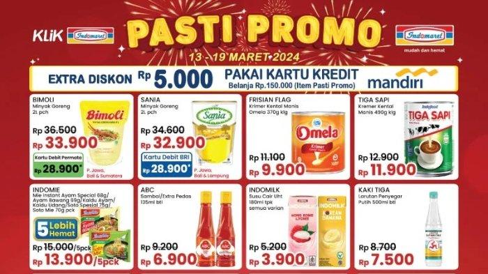 Katalog Promo JSM Indomaret 15-17 Maret 2024: Minyak Goreng 2L Rp32.900, Bayar Pakai BRI Rp28.900