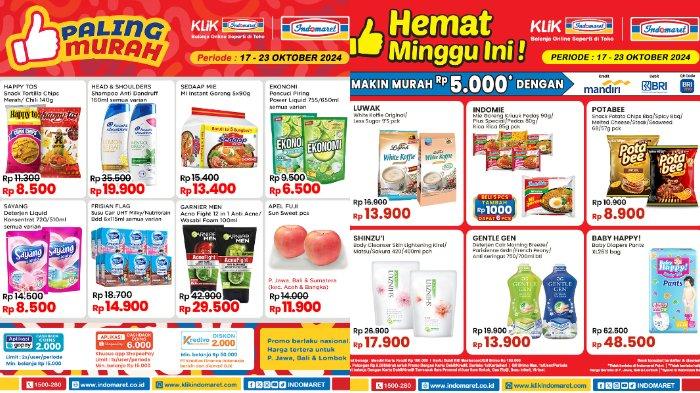 Katalog Promo JSM Indomaret 18, 19, 20 Oktober 2024 Diskon Popok Bayi Mulai dari Rp 47.900 Saja