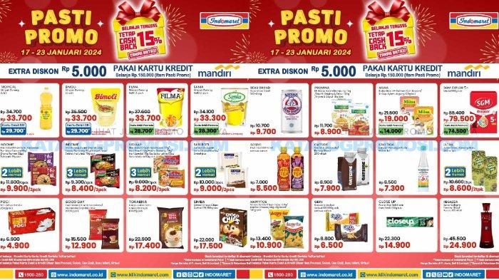 Katalog Promo JSM Indomaret 19-21 Januari 2024: Minyak Goreng 2L Rp33.300, Pakai Permata Rp28.300