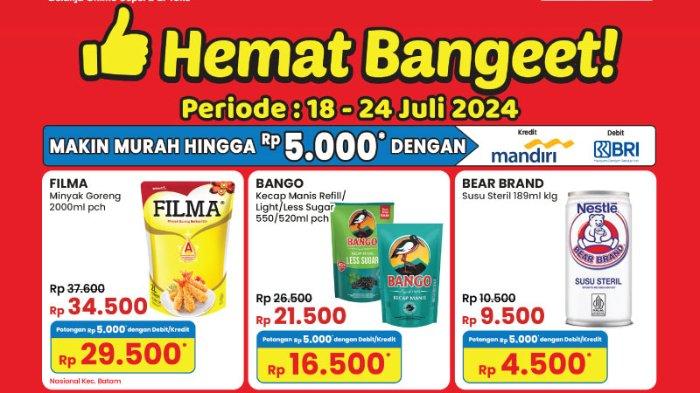 Katalog Promo JSM Indomaret Minggu 21 Juli 2024: Popok Rp45.500, Soklin Pewangi Jadi Rp2.900