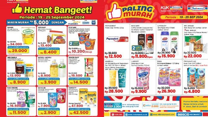 Katalog Promo JSM Indomaret Minggu 22 September 2024: Popok Bayi Rp42.500, Minyak Goreng 2L Rp29.000