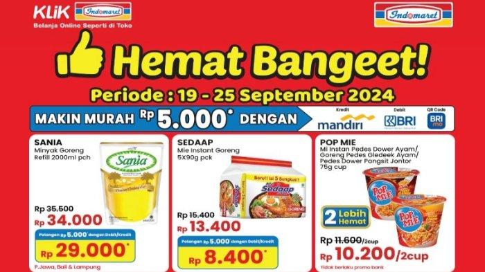 Katalog Promo JSM Indomaret 20-22 September 2024: So Klin Pewangi Rp7.900, Minyak Goreng 2L Rp29.000