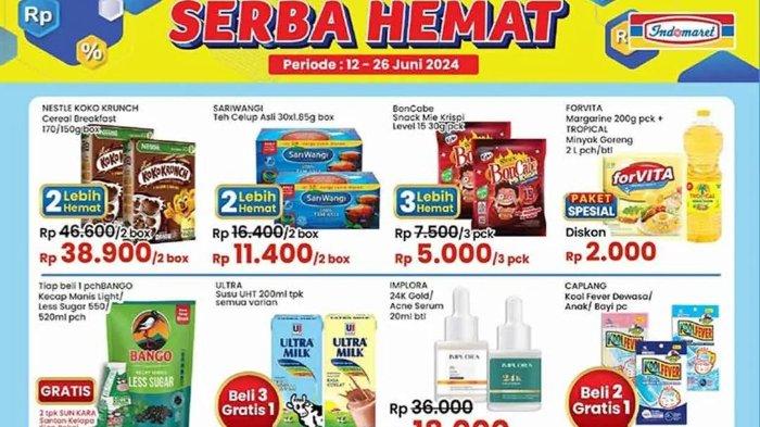 Katalog Promo JSM Indomaret 20-26 Juni 2024: Minyak Goreng 2L Rp34.500, Pakai Permata jadi Rp29.500
