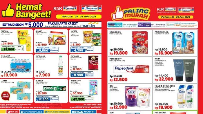Katalog Promo JSM Indomaret 20-26 Juni 2024: Minyak Goreng 2L Rp34.500, Pakai Permata jadi Rp29.500