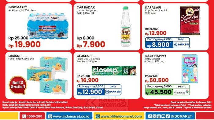 Katalog Promo JSM Indomaret 20-26 Juni 2024: Minyak Goreng 2L Rp34.500, Pakai Permata jadi Rp29.500