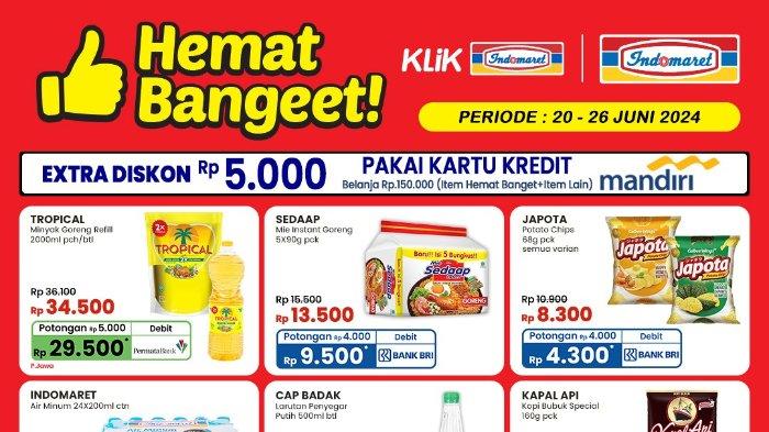 Katalog Promo JSM Indomaret 21,23,24 Juni 2024: Popok Bayi Rp45.500, Minyak Goreng 2L Rp29.500