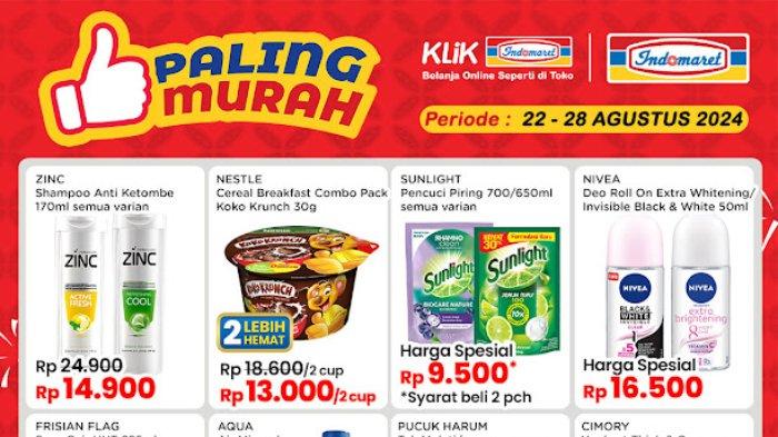 Katalog Promo JSM Indomaret 23, 24, 25 Agustus 2024: Minyak Goreng 2L Rp 29.700, Popok Rp 42.900