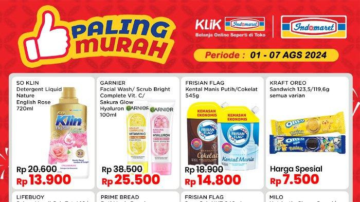 Katalog Promo JSM Indomaret 2,3,4 Agustus 2024: Diskon Minyak Goreng Tropical 2L Cuma Rp 29.900