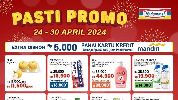 Katalog Promo JSM Indomaret 25-30 April 2024: Minyak Goreng 2L Rp33.300, Pakai BNI Jadi Rp28.300