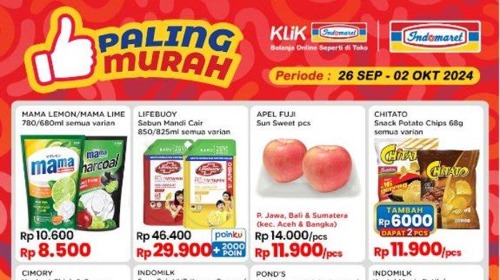 Katalog Promo JSM Indomaret 27-29 September 2024 Minyak Goreng 2L Rp35.400, Pakai Kartu Rp30.400