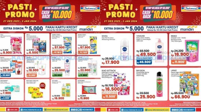 Katalog Promo JSM Indomaret 29-31 Desember 2023: Promo Minyak Goreng Murah 2L Mulai dari Rp28.300