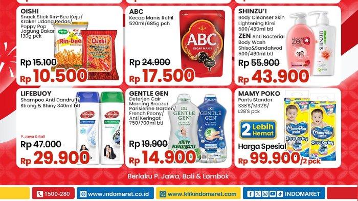 Katalog Promo JSM Indomaret 30 Agustus-1 September 2024: Minyak Goreng 2L Rp 29.500, Tebs Rp 1.900