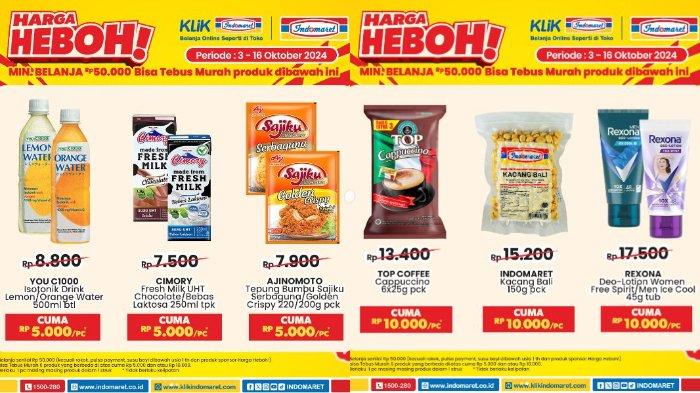 Katalog Promo JSM Indomaret 4-6 Oktober 2024 Popok Bayi Rp48.500, Mie Sedaap 5 Pack Rp8.400