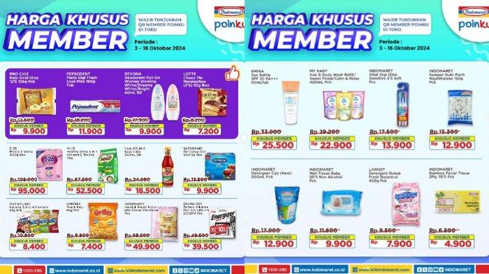 Katalog Promo JSM Indomaret 4-6 Oktober 2024 Popok Bayi Rp48.500, Mie Sedaap 5 Pack Rp8.400