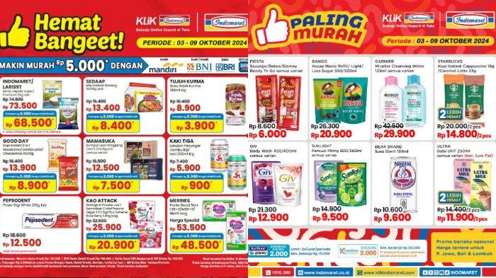 Katalog Promo JSM Indomaret 4-6 Oktober 2024 Popok Bayi Rp48.500, Mie Sedaap 5 Pack Rp8.400